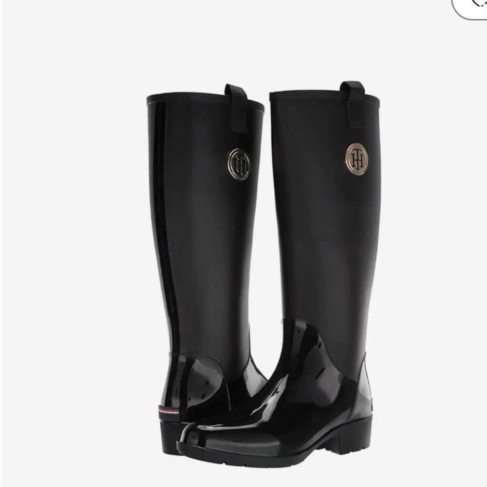 NIB Tommy Hilfiger Karissa2 rain boot black size 6